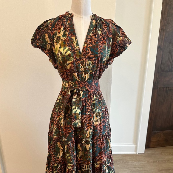 Ulla Johnson patterned maxi dress, NEVER WORN - Picture 2 of 3